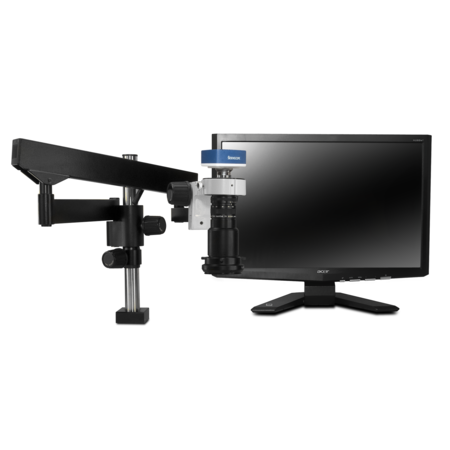 SCIENSCOPE Macro Digital Inspection System With Polarized LED Articulating Arm MAC-PK3-R3